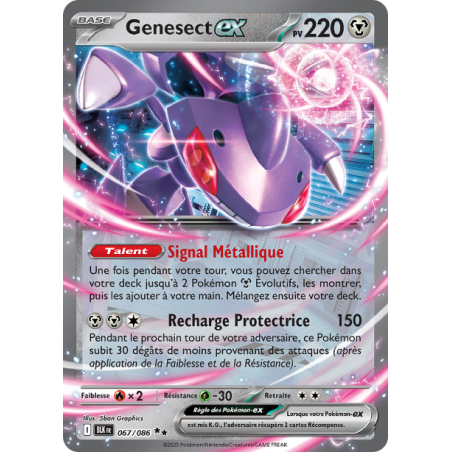 Genesect Ex 067/186 FR