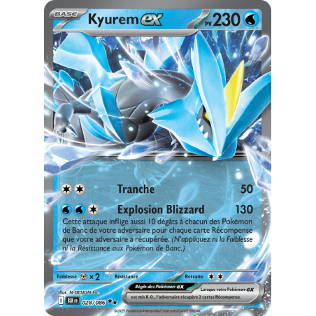 Kyurem Ex 028/086 FR