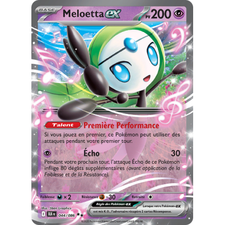 Meloetta Ex 044/086 FR