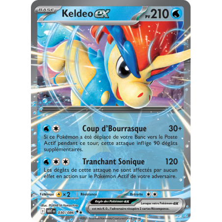 Keldeo Ex 030/086 FR