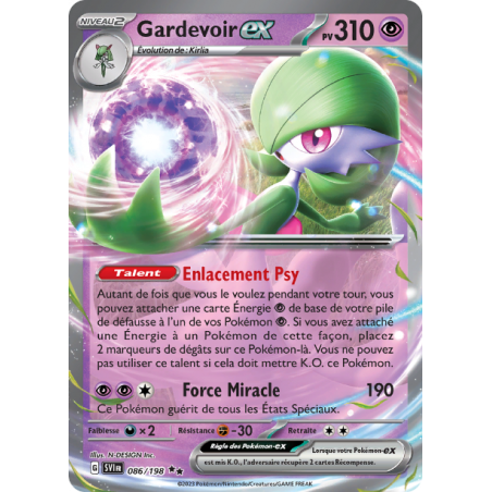 Gardevoir Ex 086/198 FR