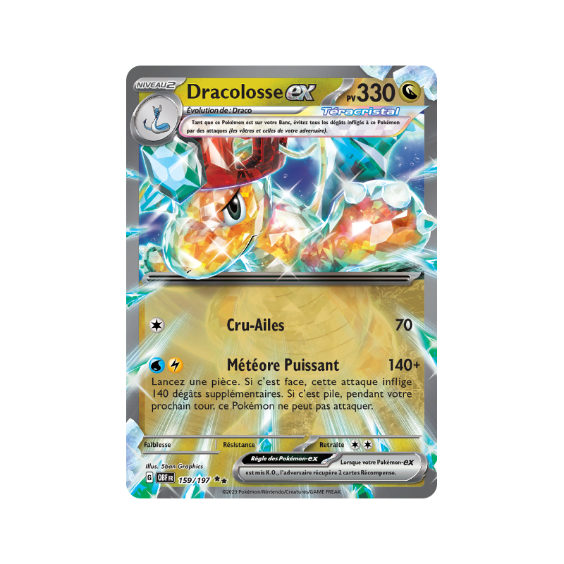 Dracolosse Ex 159/197 FR