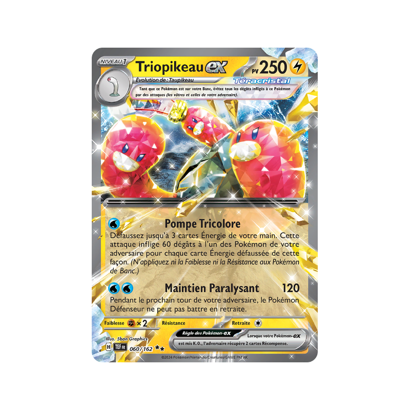 Triopikeau Ex 060/162 FR