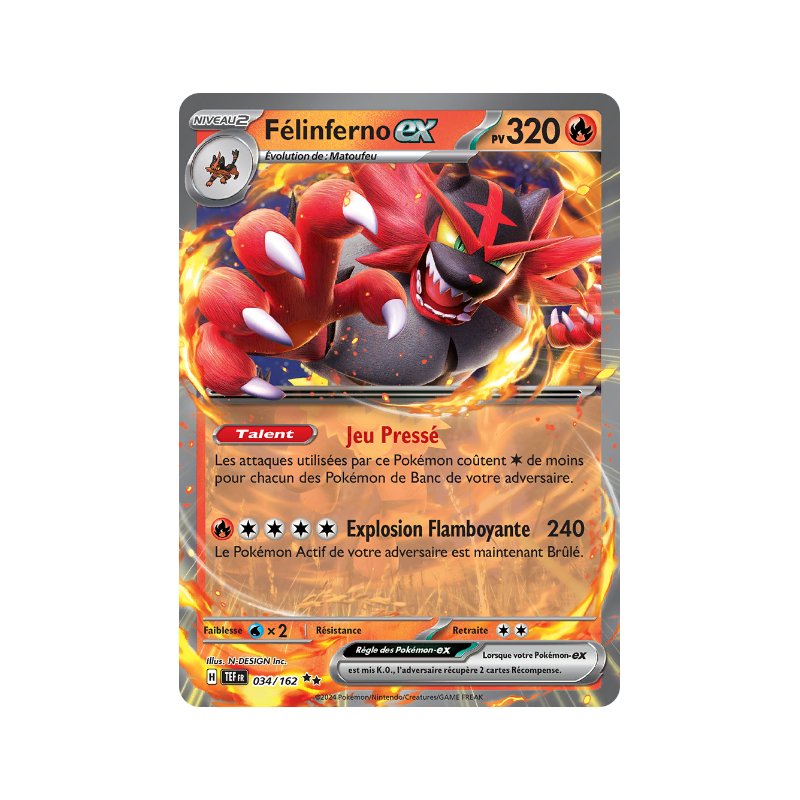 Félinferno Ex 034/162 FR
