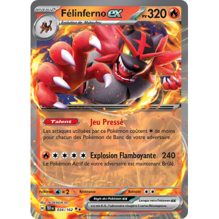 Félinferno Ex 034/162 FR