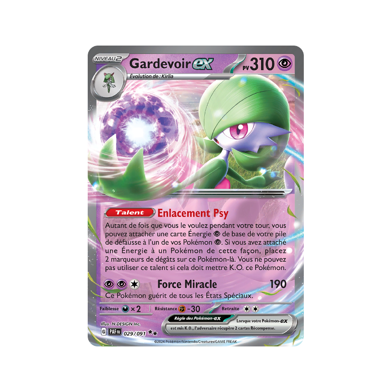 Gardevoir Ex 029/091 FR