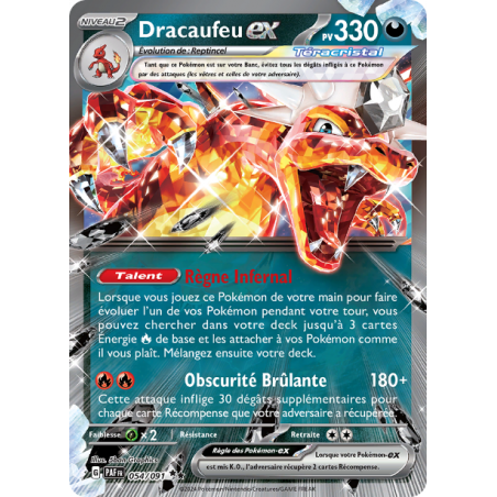 Dracaufeu Ex 054/091 FR