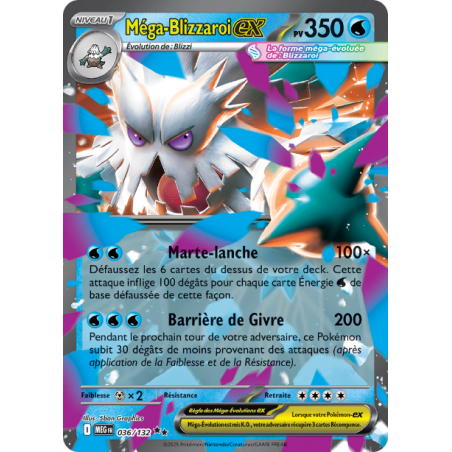 Méga-Blizzaroi Ex 036/132 FR