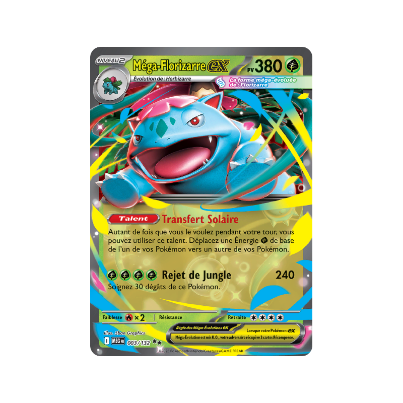 Méga-Florizarre Ex 003/132 FR