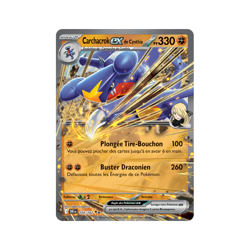 Carchacrok Ex de Cynthia 104/182 FR