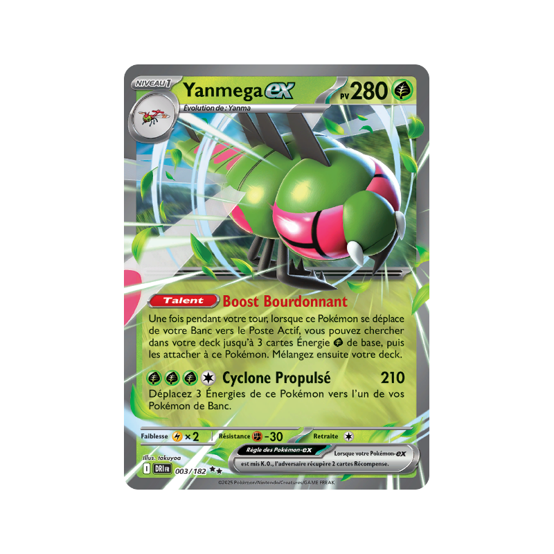 Yanmega Ex 003/182 FR