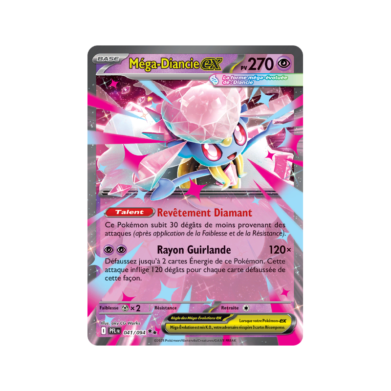 Méga-Diancie Ex 041/094 FR