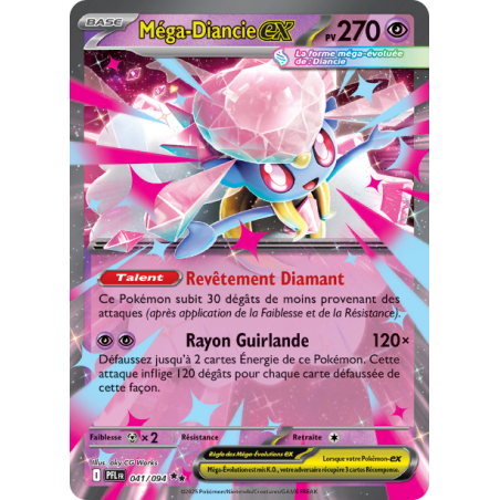Méga-Diancie Ex 041/094 FR