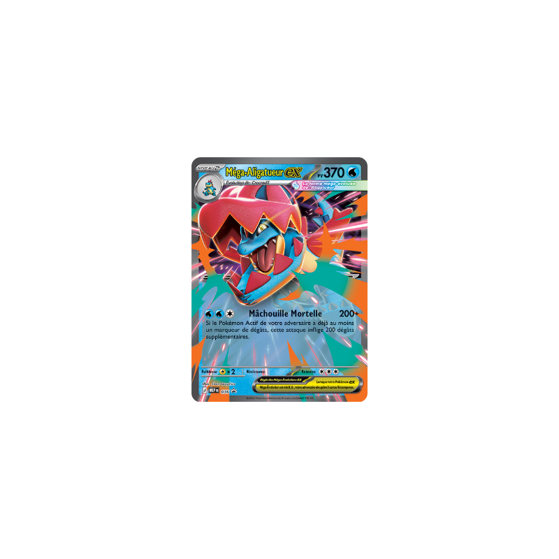 Méga-Aligatueur Ex MEP 036 FR