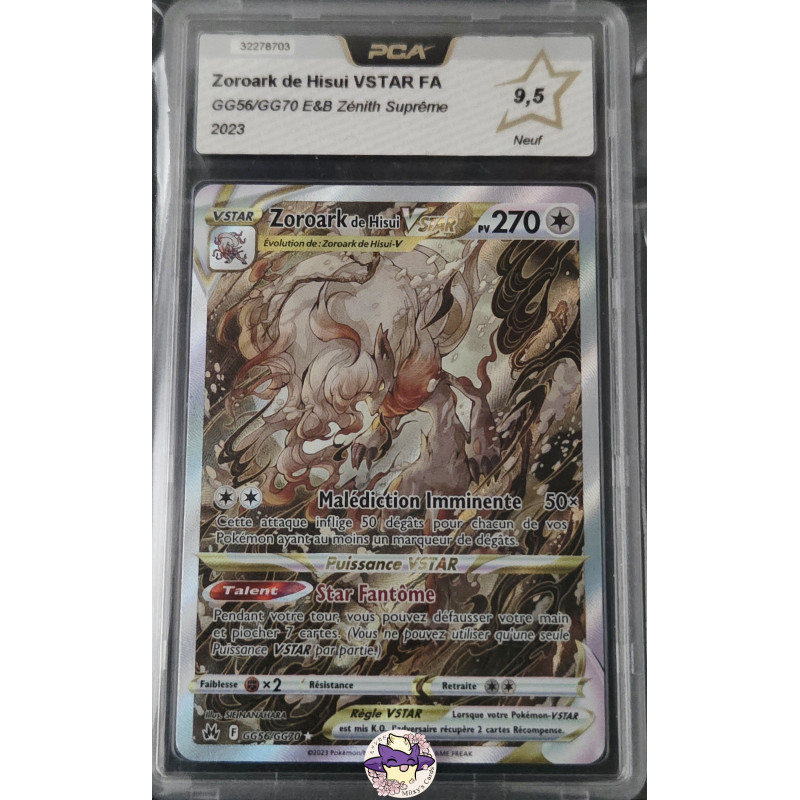 Zoroark de Hisui Vstar GG56/GG70 FR PCA 9.5